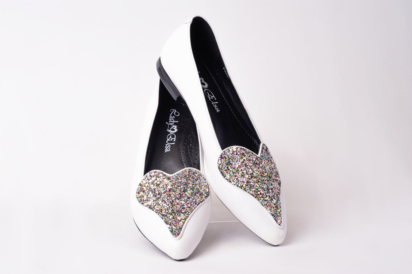 Le Cuore Inina Flats White Candy Pop
