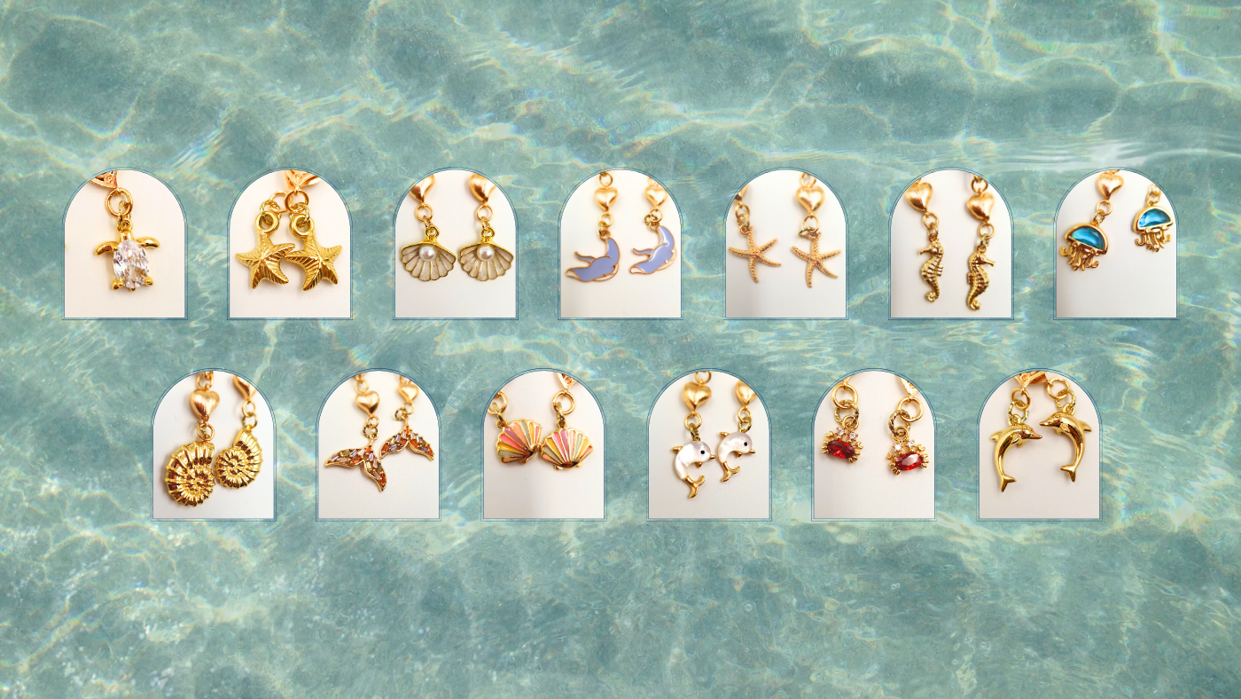 Shoeful Underwater Charms